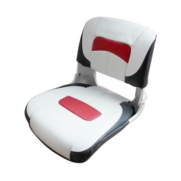 Сиденье Newstarmarine Premium Low-back All Weather бело-серо-красное (10252318)